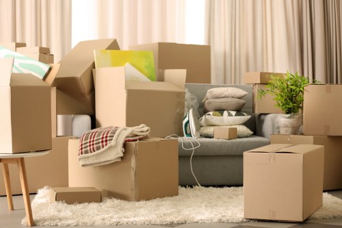 Secure packing solutions for house removals