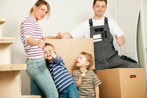 Eco-friendly moving practices with recyclable materials